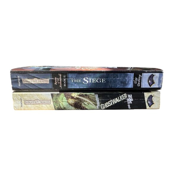 Forgotten Realms Paperback Set of 2 Books The Siege & Ghostwalker - Picture 3 of 6